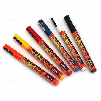 MOLOTOW 4mm one4all Acrylic Markers Black